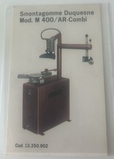 cartolina pubblicitaria Smontagomme Duquesne