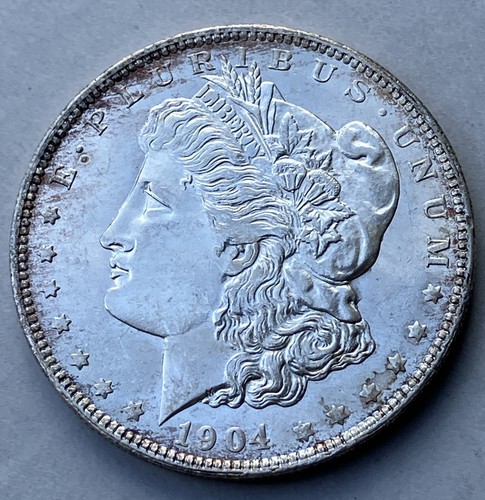 Dollaro argento 1904 morgan - dollaro,
