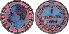 Moneta italia centesimo 1895 - moneta,