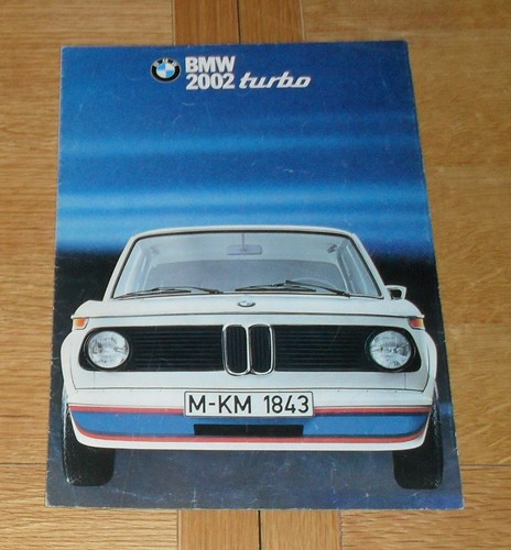 Brochure bmw 2002 turbo - brochure,