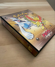 Raccoglitore album carte Pokemon Set NEO Lugia Ho-Oh Entei Pichu Charizard Nero