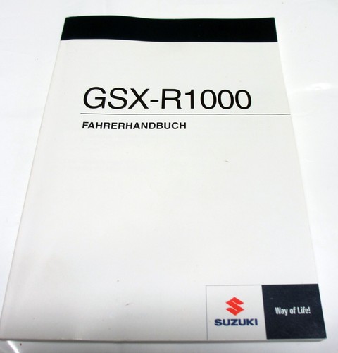 Manuale originale suzuki gsx - manuale,