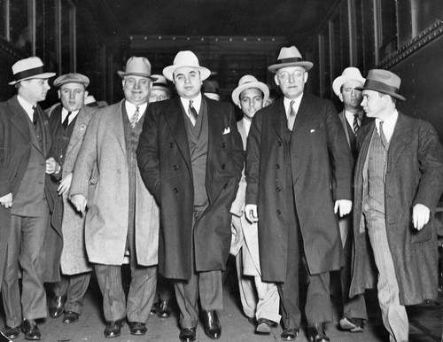 Mobster capone la - la, sua