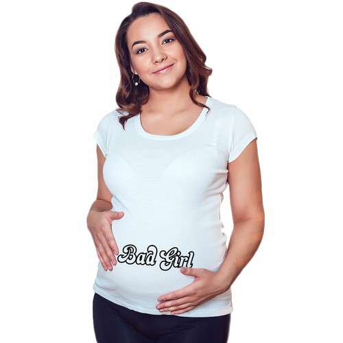 Maglia premaman grafica