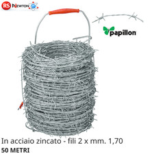 Filo Spinato Zincato 50M Ø