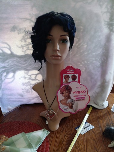 Parrucca sintetica wigpop - wigpop, blu