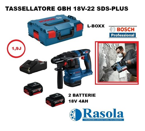 Bosch professional gbh - professional, 18v-22