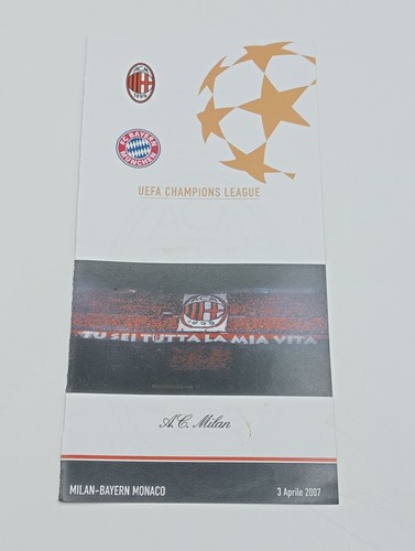 Menu ufficiale milan bayern - ufficiale,