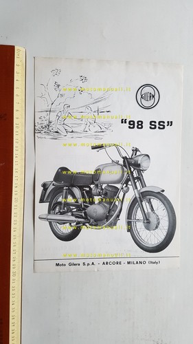 Gilera depliant - 98,