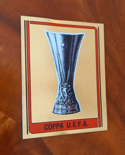 Figurina coppa uefa - coppa, calciatori