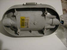  Plafoniera a tartaruga ovale in vetro -Lombardo art LB16224 - grigio (coppia)