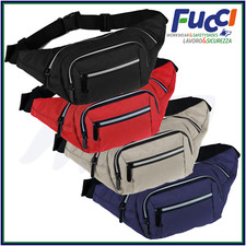  MARSUPIO UOMO DONNA MULTITASCHE SPORTIVO BORSA DA LAVORO CORSA CINTURA