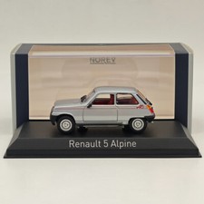 Modellino auto pressofuso 1/43 Norev Renault 5 Alpine 1980 collezione limitata argento