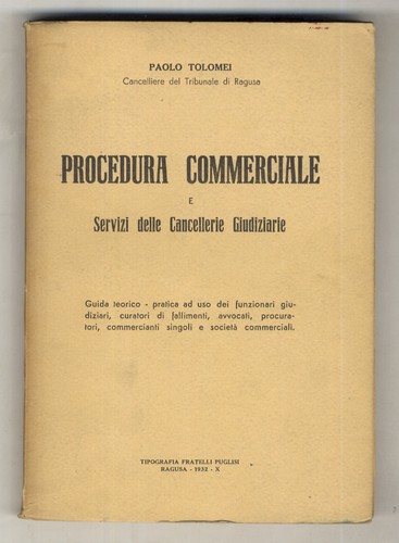 Procedura commerciale - , e