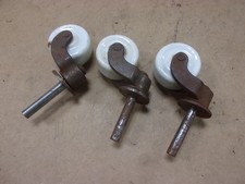 3 sedie a rotelle vintage