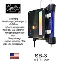 MACCHINA OZONO Acqua, per Uso Esterno, Uso Continuo 24/7, Impermeabile.