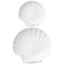  2 Pcs Piatto Ceramica Vassoi