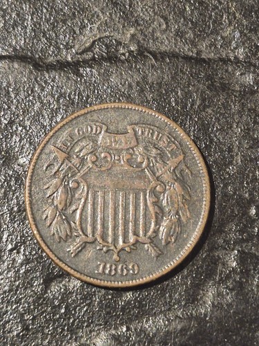 Moneta centesimi 1869 - 2,