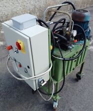 Centralina Oleodinamica con Serbatoio da 80 Litri, Motore Trifase 380V 5,5 KW 7,