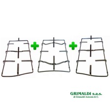 KIT 3 GRIGLIE PER CUCINA 5 FUOCHI PIANO COTTURA ARISTON HOTPOINT INDESIT PC750