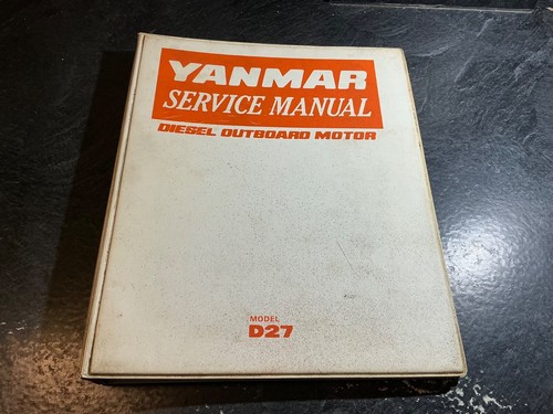Yanmar model d27 - model,