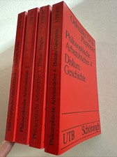Philosophische Arbeitsbücher 1-4 Oelmüller Dölle Piepmeier Philosophie