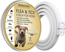 Collare Antiparassitario per Cani, Collare Antipulci Cane Sicuro Ed Efficace, Co