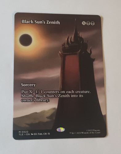 Mtg black sun zenith - black, sun's