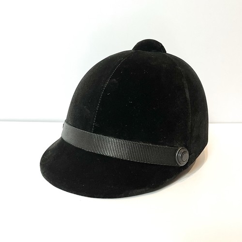 Casco equitazione velluto - equitazione,