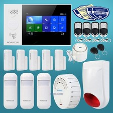 HOMSECUR Wireless WIFI 4G LCD