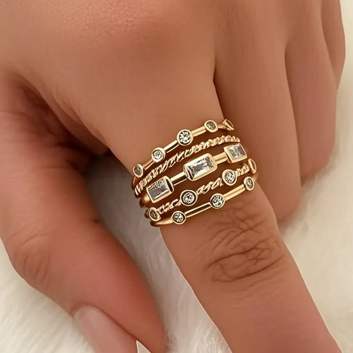 Bague luxe swarovski - , swarovski®