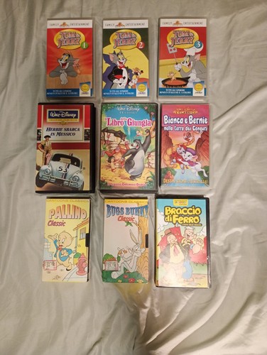 Vhs videocassette bambini - 9x,