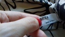 abito donna in pura seta