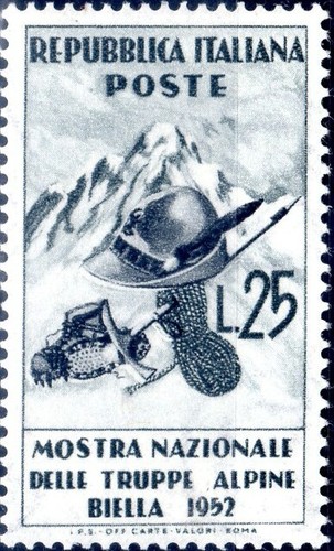 1952 italia repubblica alpini - 1952,