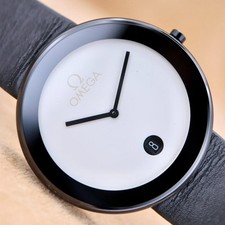 Orologio OMEGA Art Collection 196.0.440 Quarzo 40mm Quadrante Bianco Nero Limited 999