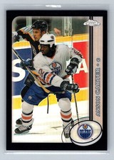2002-03 Topps Chrome - Anson Carter #33 rifrattore nero /100