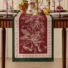 Runner Natalizia Rossa Moderna