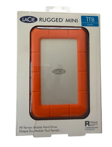 Lacie rugged mini 1tb disco - rugged,