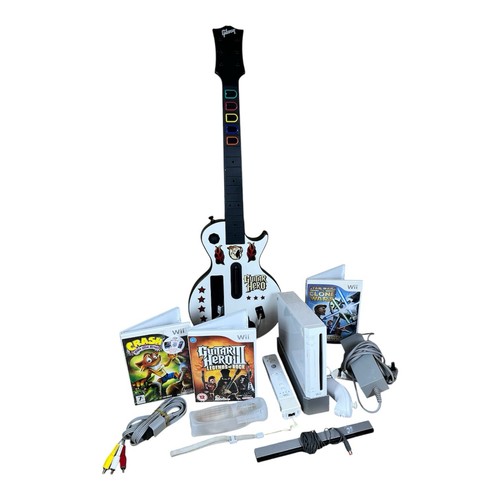 Nintendo wii guitar hero - guitar,