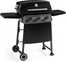 G32011 Diablo Barbecue, Metodo Di Cottura a Diffusione, Acciaio Verniciato, Nero