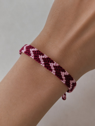 Bracciale amicizia macramè