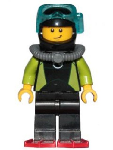 Lego minifig cty0797 coast - cty0797,