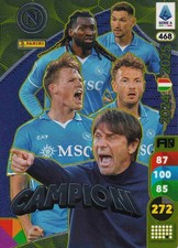Panini, Calciatori 2025-26 Adrenalyn XL: card 468 Campioni 2024 2025 (Napoli)