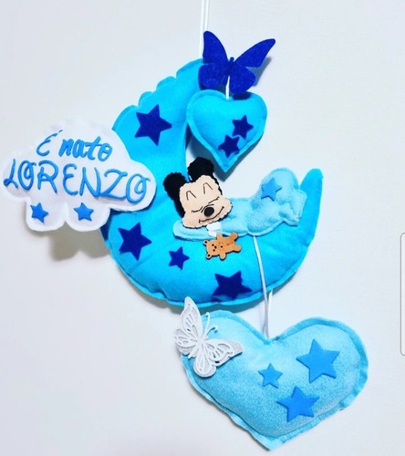 Fiocco nascita bimbo - fiocco,