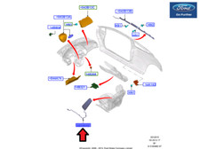 Modulo airbag sedile anteriore - airbag,