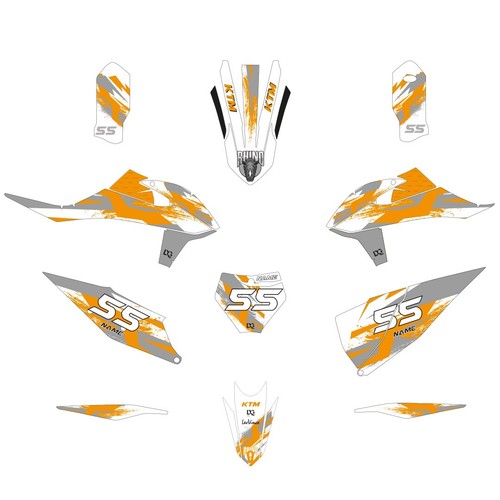 Grafiche personalizzate kit - grafiche,