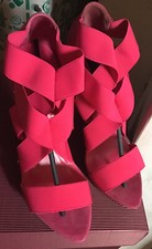 Sandali Zara Fuxia Tacco Alto