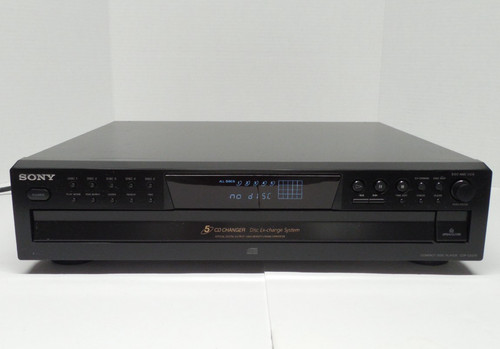 Sony changer cdp - cd, 5