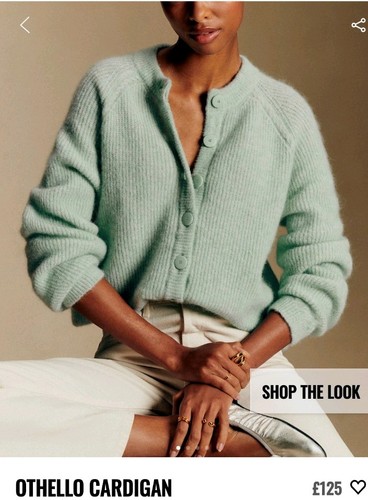 Cardigan sezane othello verde - sezane,