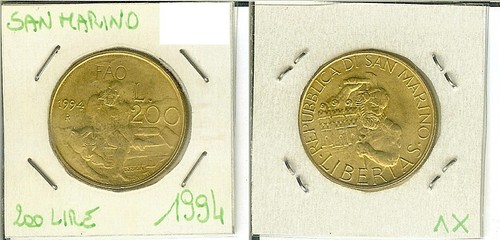 San marino 200 lire - marino:,